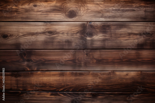 Dark wooden table top. Abstract textured background.