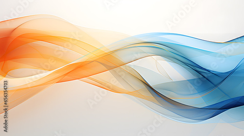 Abstract two-dimensional artFlowing trailing lines wave background wall paper