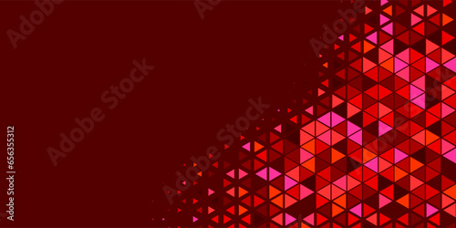  Abstract Triangle colorful background or wallpaper with polygons, triangles or concave geometrical shapes with Copy space soft color