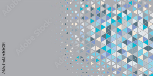  Abstract Triangle colorful background or wallpaper with polygons, triangles or concave geometrical shapes with Copy space soft color