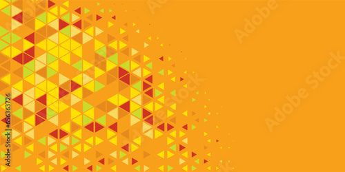  Abstract Triangle colorful background or wallpaper with polygons, triangles or concave geometrical shapes with Copy space soft color