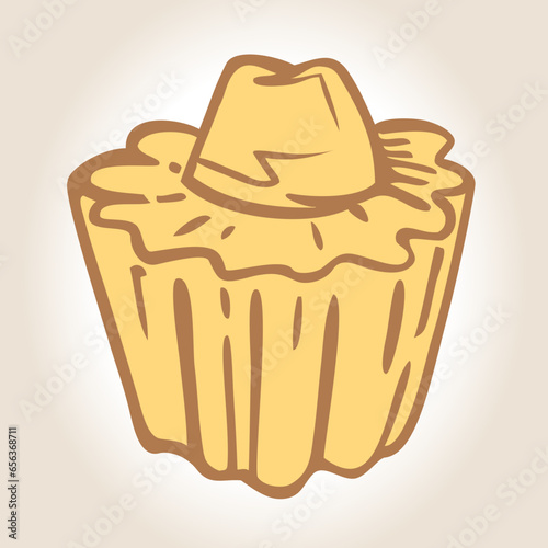 Illustration Viennoiserie Croissant  Brioche Pain au Chocolat Pain d'Epices France Savoureux Délicieux Petit Déjeuner Matin Nourriture Vecteur