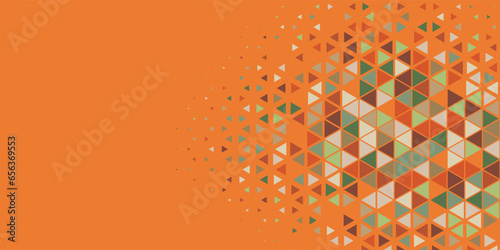  Abstract Triangle colorful background or wallpaper with polygons, triangles or concave geometrical shapes with Copy space soft color