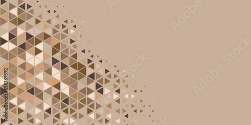  Abstract Triangle colorful background or wallpaper with polygons, triangles or concave geometrical shapes with Copy space soft color