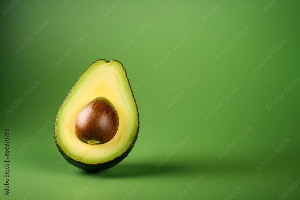 half of avocado