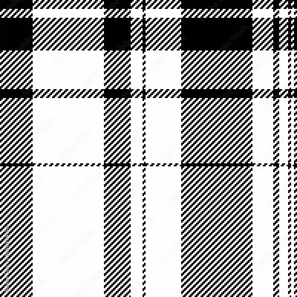 Background vector tartan of plaid fabric seamless with a check pattern textile texture.