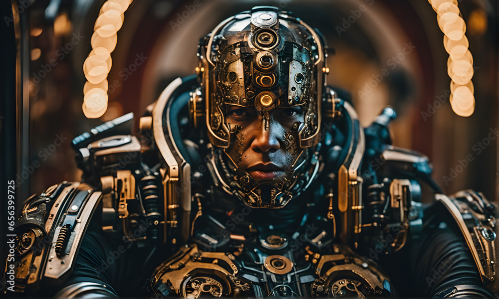 Robot soldier of the future artificial intelligence future war combat robot