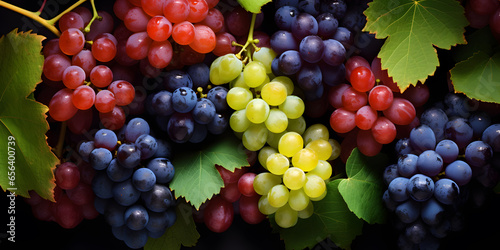 Wallpaper Mural Grape background colors Texture fruits pattern Torontodigital.ca