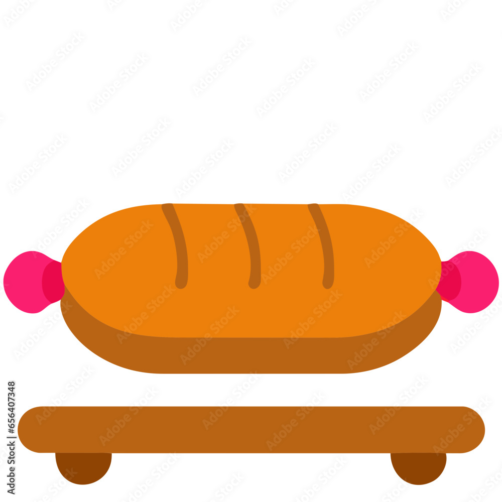 bread and sausage bread and sausage