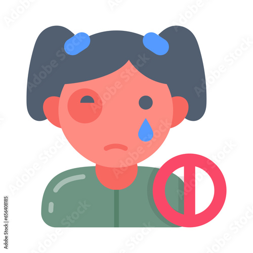 No Violence icon in vector. Illustration