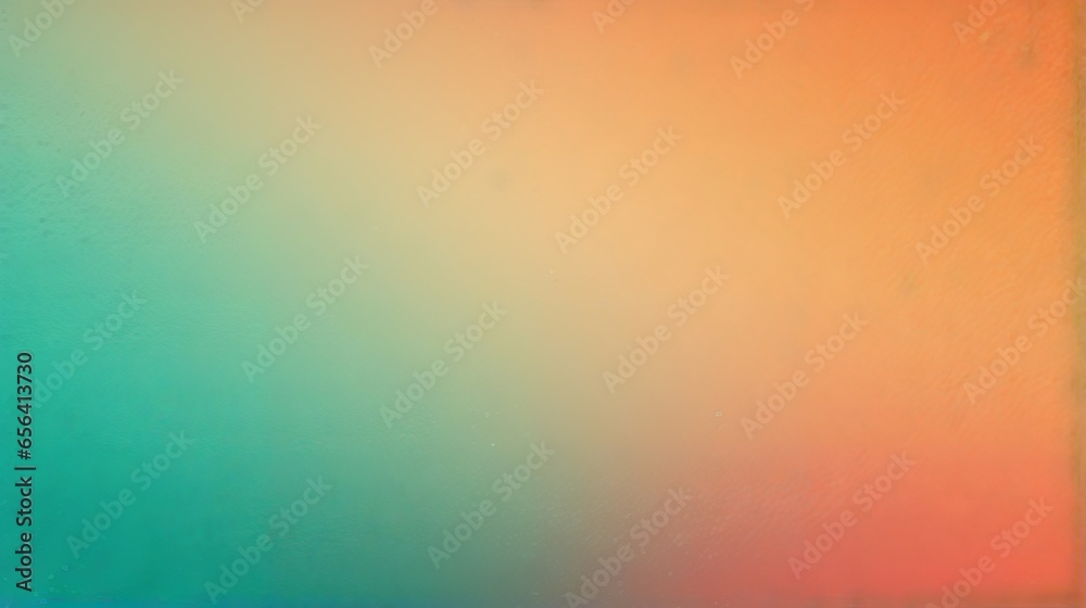 Colorful abstract background with grainy noise texture and gradient effect for summer poster design