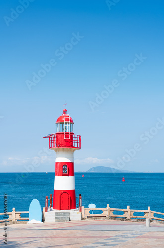 lighthouse on the coast