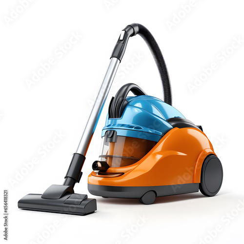 vacuum cleaner isolated on white