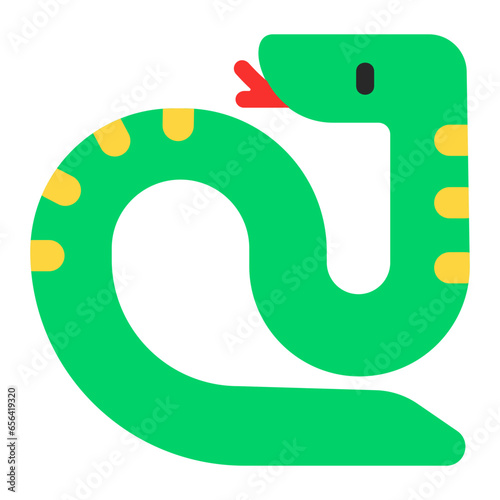 Snake - Vector Emoji
