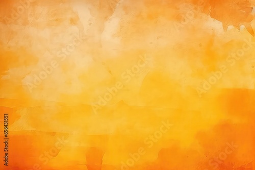 An Orange And Yellow Watercolor Background