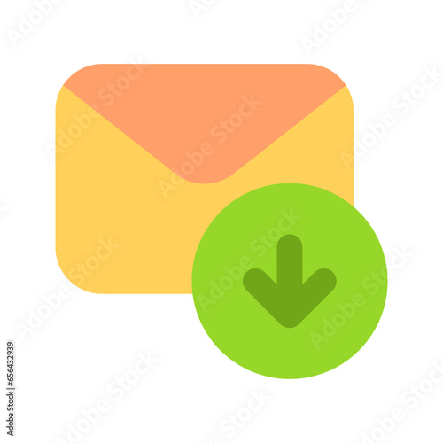 inbox flat icon