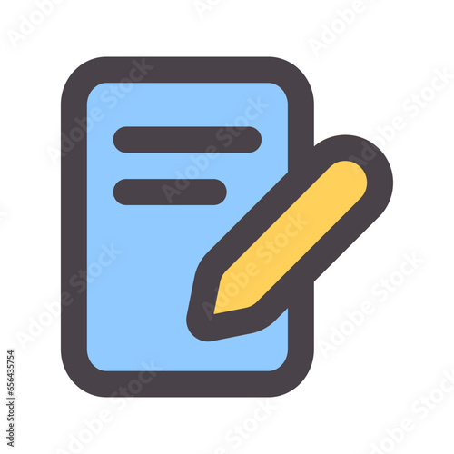 form flat line icon