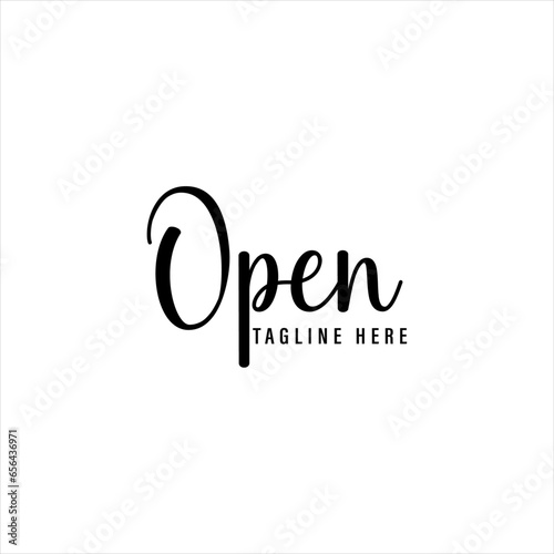 Modern calligraphy text. Vector hand-drawn illustration black and white