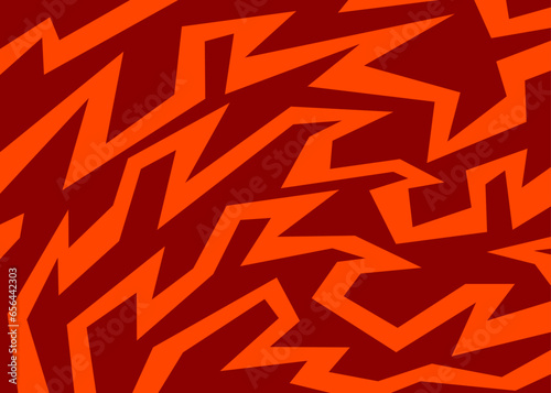 Abstract background with geometric sharp and spike line pattern