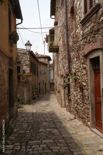Montefioralle  medieval village in Chianti