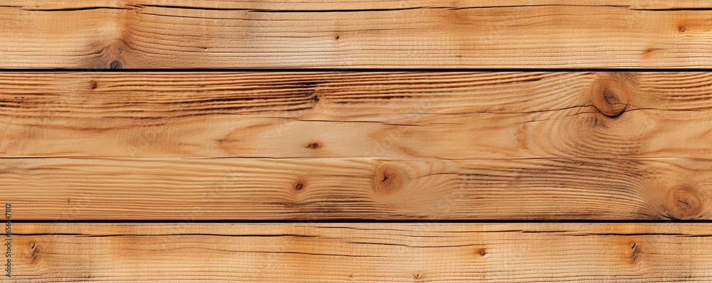 Fototapeta premium Horizontal Wood Texture Background, Banner