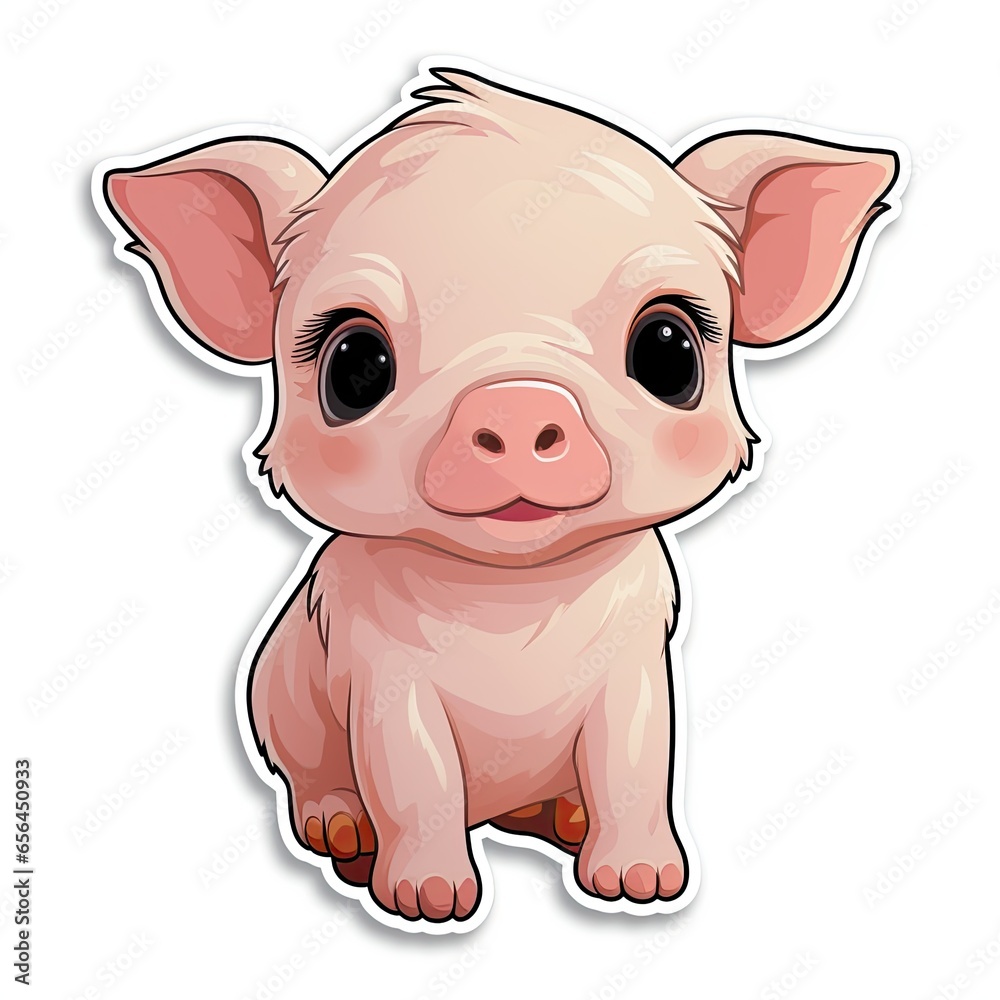 Piglet Cartoon sticker Piglet Cartoon sticker