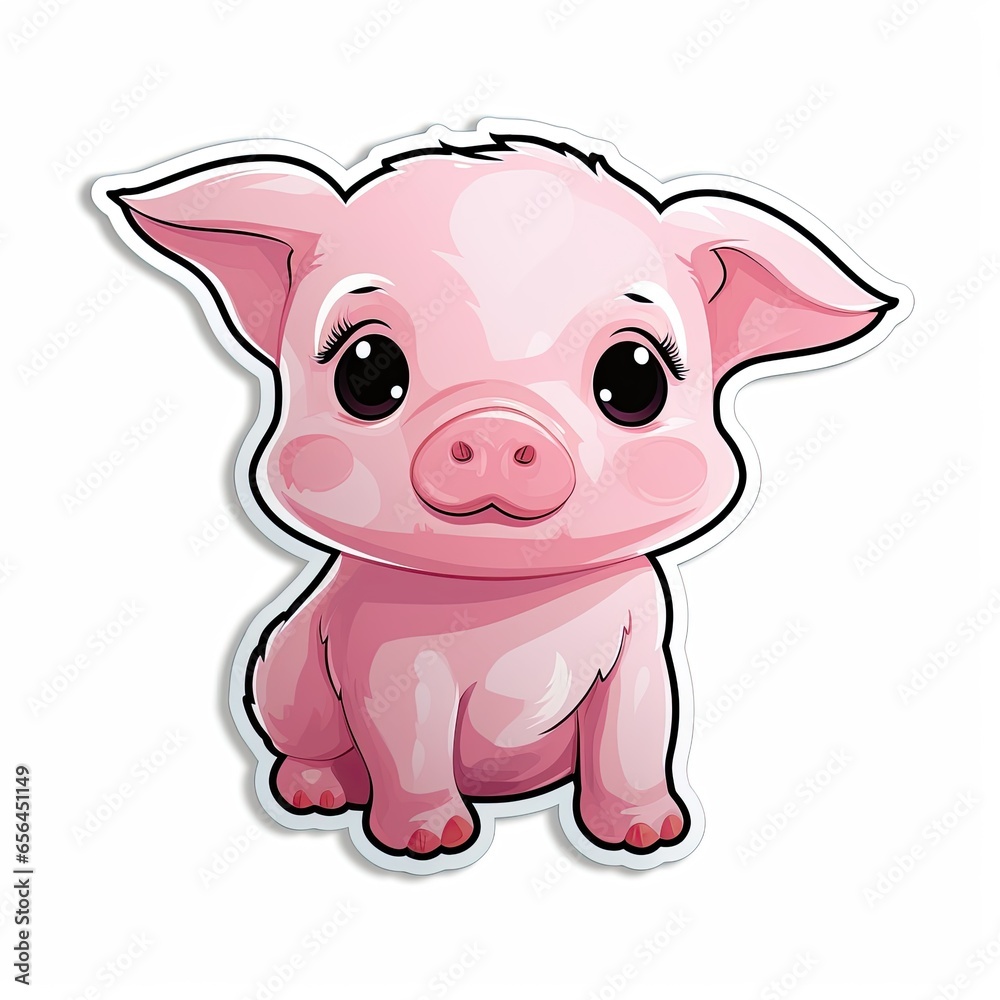 Piglet Cartoon sticker Piglet Cartoon sticker
