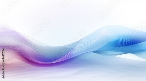 colorful wave on white background, in the style of tenwave