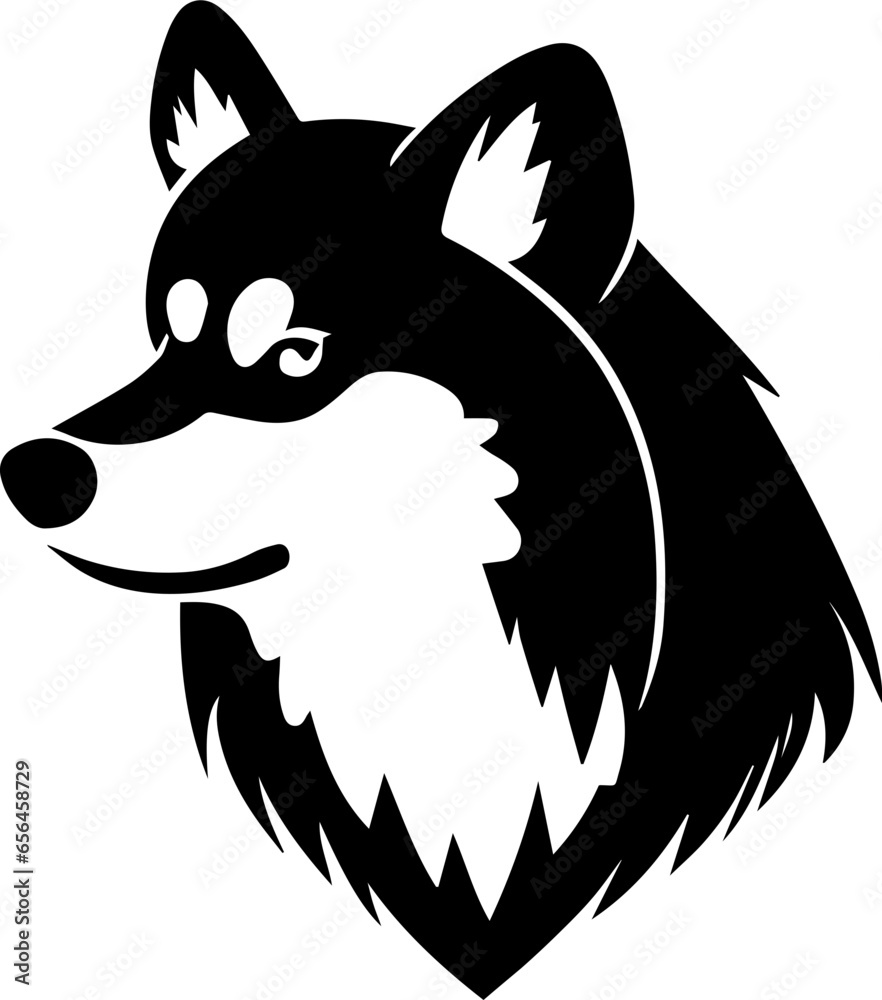 Obraz premium Goberian icon 6