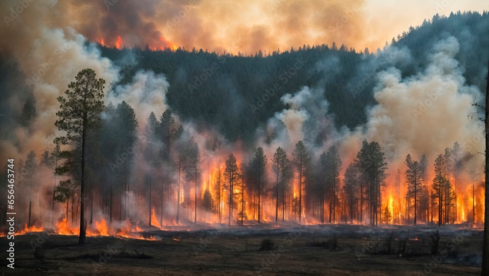 Firestorm: The destructive force of nature