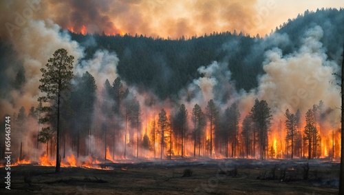 Firestorm  The destructive force of nature