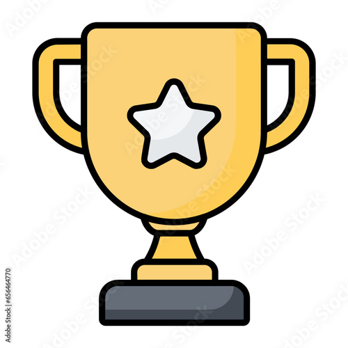 Rewards Colored Line Icon