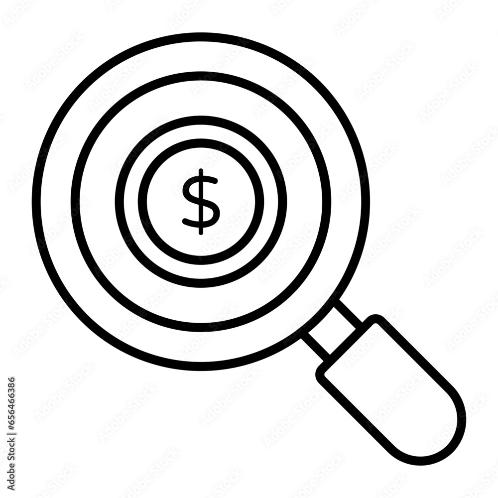 Valuation Outline Icon