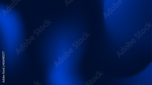 Midnight and Raspberry Blue gradient color waves, abstract background. Deep sea, dark sky, space concept, neon blue club. Editable Vector Illustration. 
