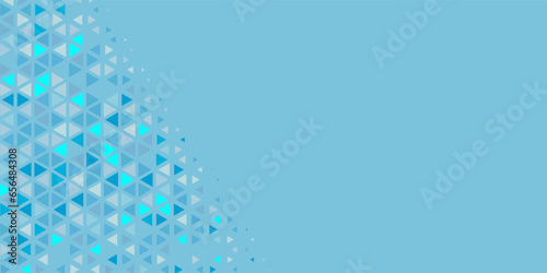  Abstract Triangle colorful background or wallpaper with polygons, triangles or concave geometrical shapes with Copy space soft color