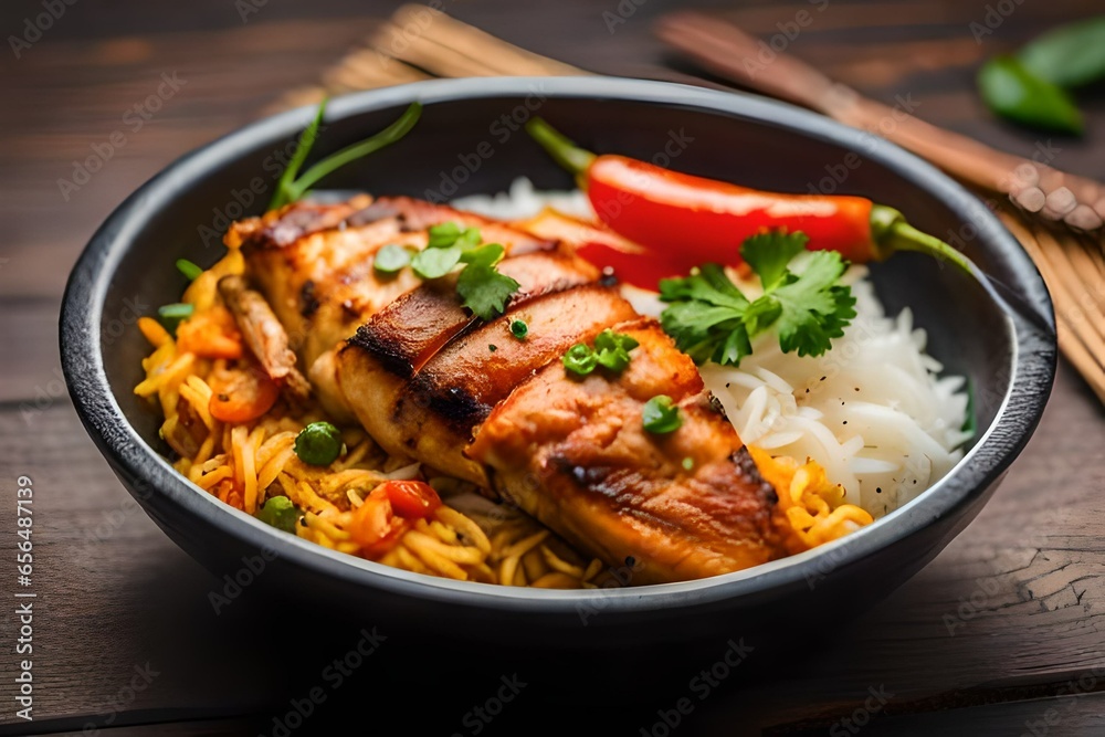 chicken and rice chicken and rice