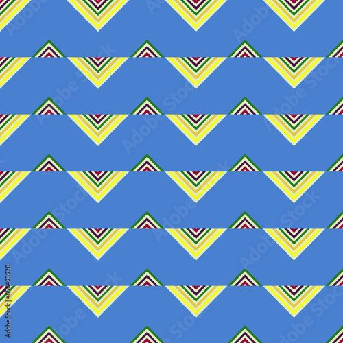 Traditional stiff striped fabric motif, motif for printing