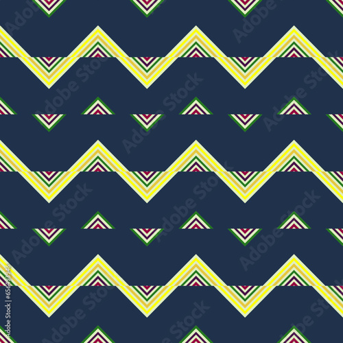 Traditional stiff striped fabric motif, motif for printing