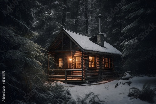 house in the woods