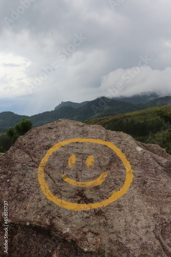 La Roca Feliz en la reserva forestal del Valle de Anton, provincia de Panama