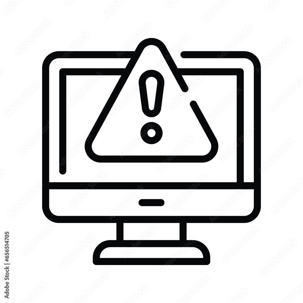 System error warning for webpage, banner, presentation, social media, documents System error warning for webpage, banner, presentation, social media, documents
