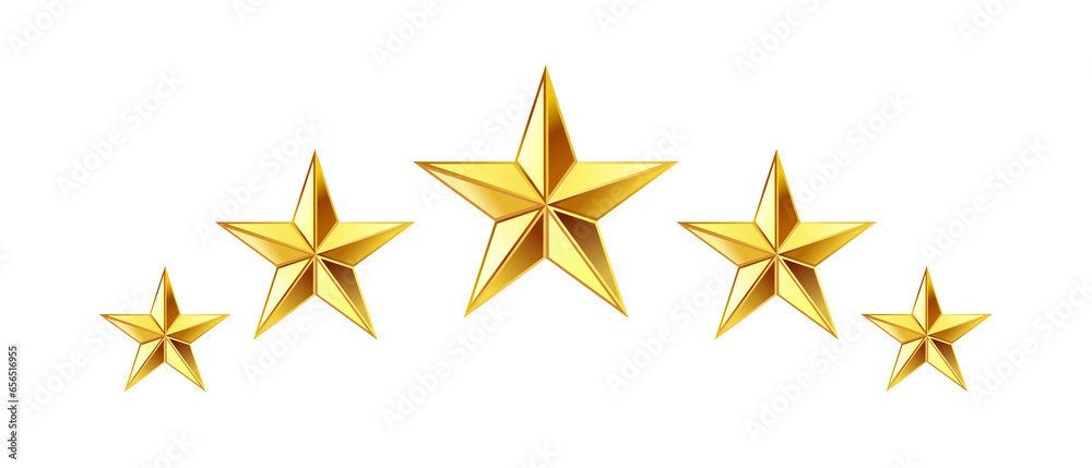Five stars rating icon Five stars rating icon