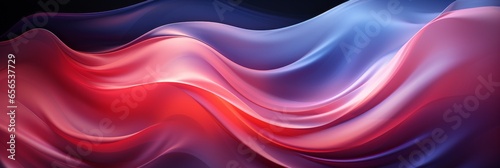 Colorful Silky Fabric Wave Flowing in the Breeze; Abstract; Website Background Wallpaper 