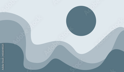 Abstract background in flat style