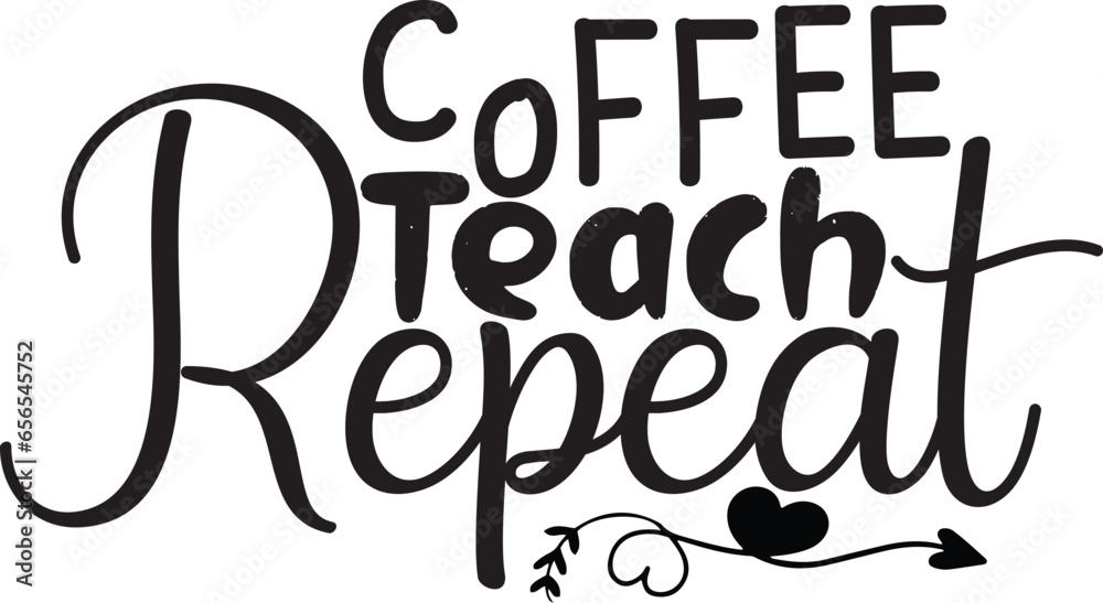 Obraz premium teacher svg design