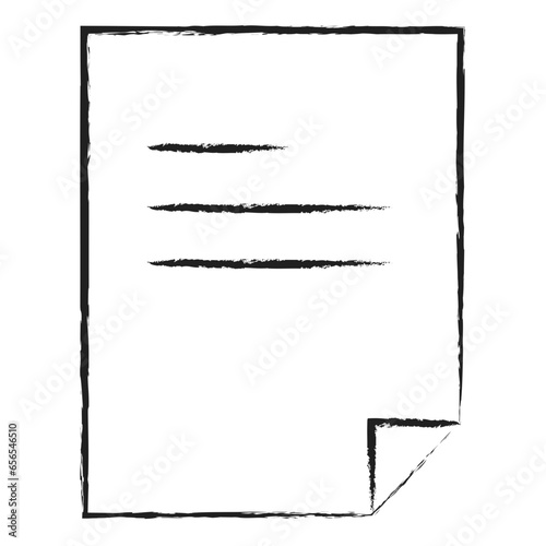 Hand drawn Page icon