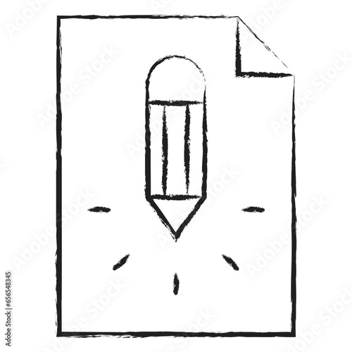 Hand drawn Page icon