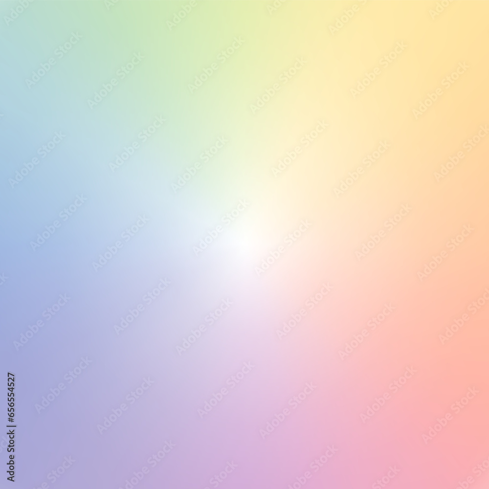 Pastel Circle Rainbow Background Colors