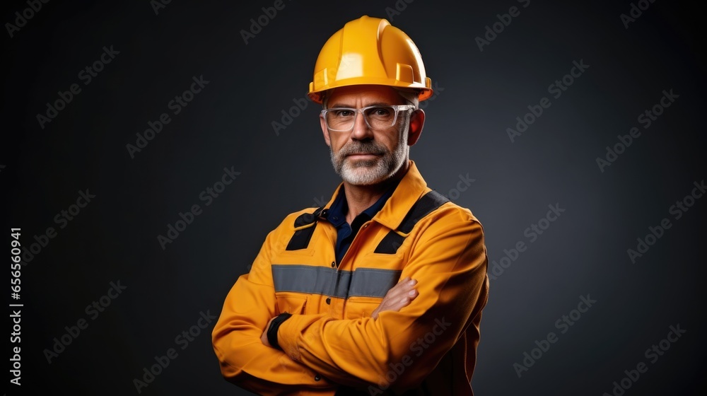professional engineer on color background. professional engineer on color background.