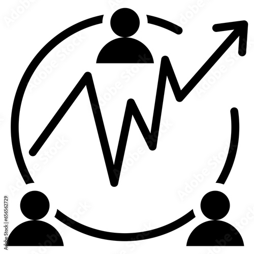 Shareholder Glyph Icon